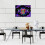 Poignée Diamant 5D Peinture Diamant Crâne 30x40 cm 3