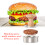 Διαχωριστικό για μπιφτέκια Burger, αντικολλητικό χαρτί για μπιφτέκια, τετράγωνα 7