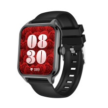 (GTS4 Schwarz) GTS4 Smartwatch für Erwachsene – Geschenkidee: Sport- und Fitnessuhr mit Touchscreen,