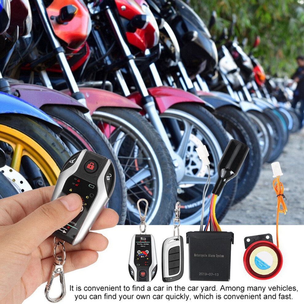 2 Way Remote Waterproof Alarm Horn Security System With Engine Start For Bikes 5001363225524