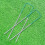100pcs Metal Galvanized U Pins Staples for Artificial Turf & Netting 8