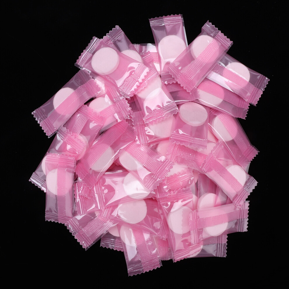 50Pcs Compressed Silk Face Mask Outdoor Travel Portable DIY Facial Skin Care