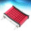 Rotes Aluminium-Motorölkühler-Set 125cc-150cc 7