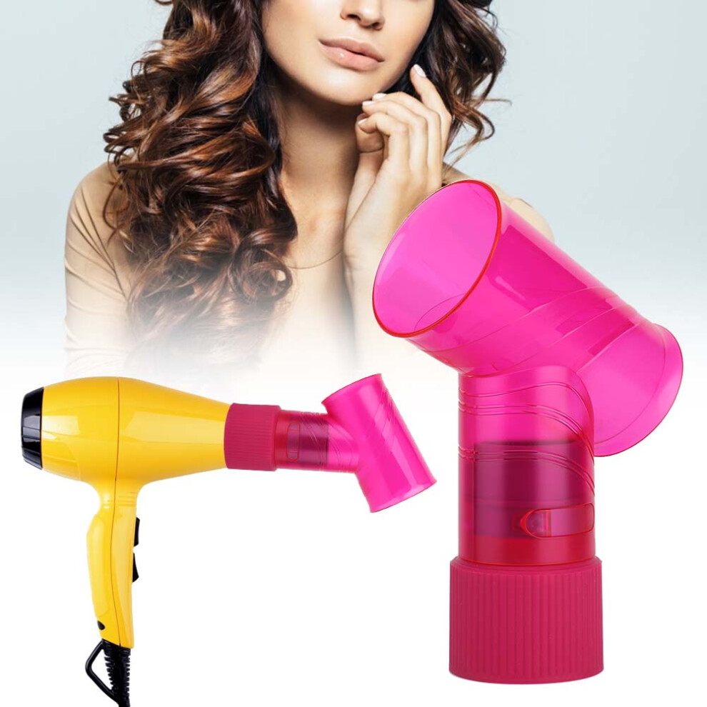Pink Professional Curly Hair Dryer Diffuser For Wavy & Permed Hair