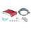 Rotes Aluminium-Motorölkühler-Set 125cc-150cc 2