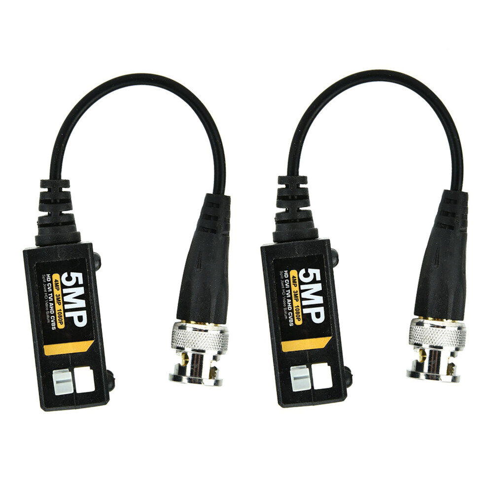 8Mp Hd Cctv Video Balun Passive Spliced Transmitter Twisted Pair Weatherproof 9461363227403
