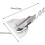 Overlock Binding Tool Foldable Edges Folder For Lightweight Fabrics Presser Binder Easy Install WearResistant 4