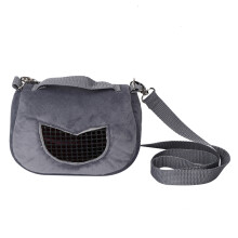 Grau Flannelette Hamster-Tragetasche S/M/L 58-95g