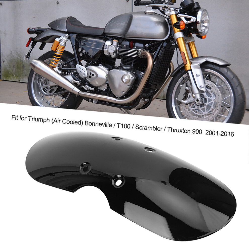Front Fender Mudguard For Triumph Bonneville T100 Black 8721363228208