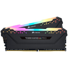 Corsair VENGEANCE RGB PRO DDR4 RAM 32GB (2x16GB) 3200MHz CL16 Intel XMP 2.0 iCUE Compatible Computer Memory - Black (CMW32GX4M2E3200C16)