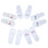 5 Paar Brautslipper 27x10,5 cm mehrfarbig 1