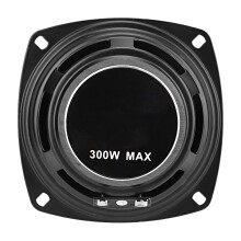4 Zoll 300 W 12 V Auto-Koaxiallautsprecher - Schwarz