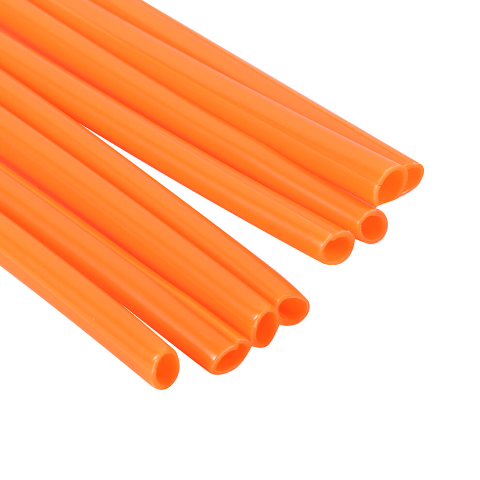 Motorcycle 72 Pcs Universal Spoke Covers For Wheel Rims Orange 8451363229720