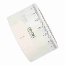 50 Stück Einweg-Augenbrauen-Lineal 6,2 x 6,2 x 4 cm EU