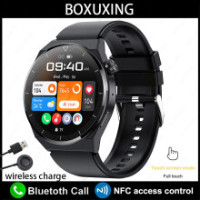 (Noir) Montre connectée Huawei GT3 Pro compatible adulte, écran HD 390 x 390 pixels, fréquence cardiaque,