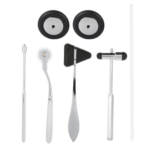 5-teiliges neurologisches Hammer-Set - Silber, 5 Größen 1