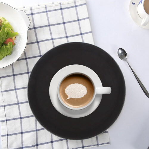 Πλαστικός δίσκος σερβιρίσματος για catering και φαγητό, με αντιολισθητική επιφάνεια 1