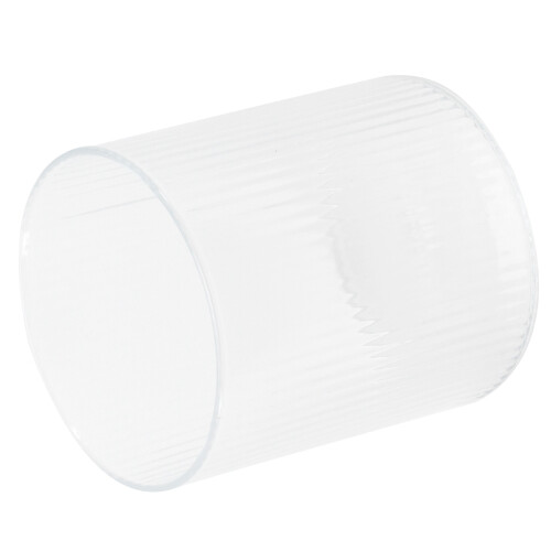 Vintage αλλά και μοντέρνα ραβδωτά γυάλινα σκεύη, το σετ ραβδωτών γυάλινων σκευών 2