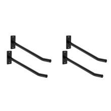 Medicine Ball Holder Wall Rack For Gym Storage, 4Pack, Compatible With Yoga Ball, Stability Ball, Basketball