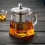 Επιλογή Brew Master's: Διαφανής τσαγιέρα από βοριοπυριτικό γυαλί, Κατάλληλη για φούρνο 4