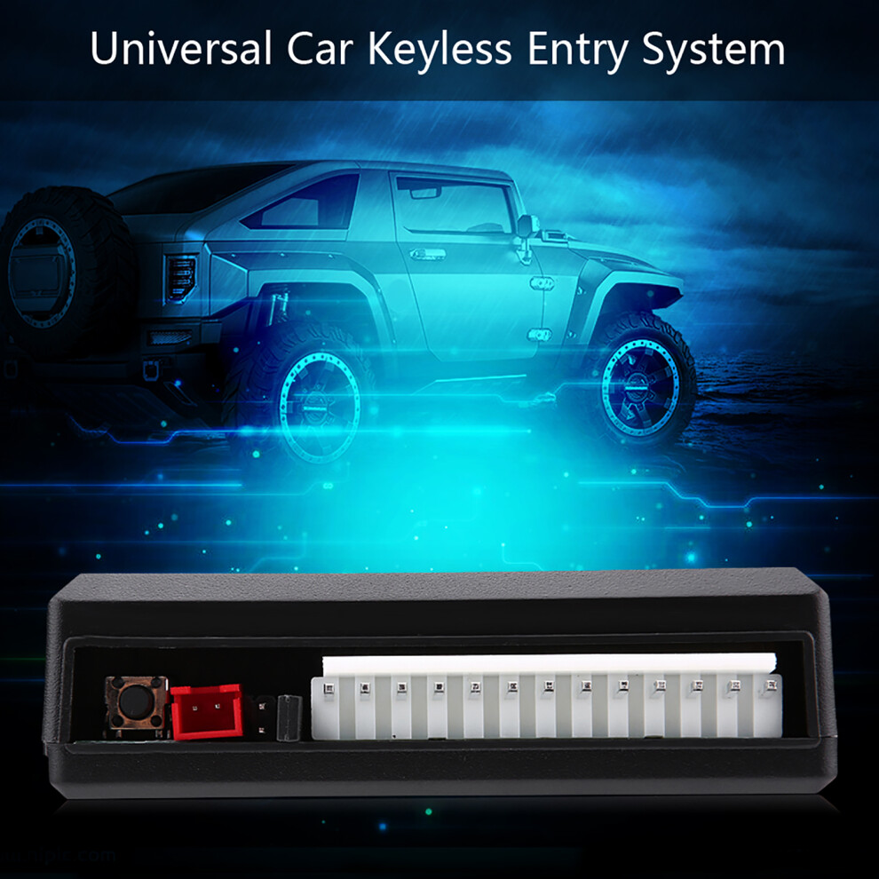 Universal Car Keyless Entry System With Remote Central Locking Trunk Release 7901363235845