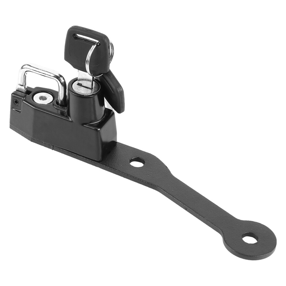 Motorcycle Helmet Lock For S1000r Xr Rr Hp4 2009Â2018 Aluminum Alloy Black 8451363236407