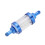 Universal 8mm Aluminiumlegierung Ölfilter blaues Auto 6