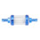 Universal 8mm Aluminiumlegierung Ölfilter blaues Auto 4