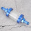 Universal 8mm Aluminiumlegierung Ölfilter blaues Auto 3