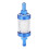 Universal 8mm Aluminiumlegierung Ölfilter blaues Auto 2