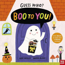 Guess Who Boo to You by Katie Woolley Hardcover Book