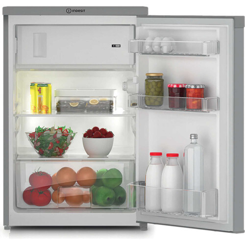 Indesit Indesit I55V1 112S UK fridge Freestanding 101 L E Silver 2