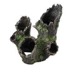Aquarium-Fisch-Dekoration Harz-Baum Tank Ornament 14,5 cm sichere realistische Optik