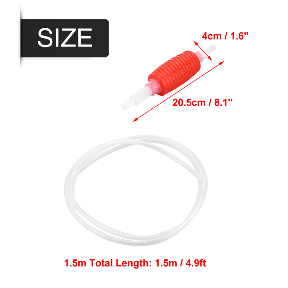 Universal Manual Siphon Pump For Oil Fuel And Liquid Transfer 200Ml 4101363238829