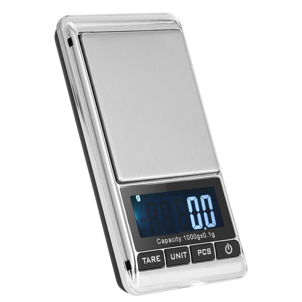 Digital Jewelry Scale 1000*0.1g with Smooth Platform & Cover-image-OPC-PN5X8TK-NEW