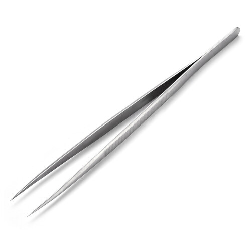 Edelstahl DIY Schmuckpinzette NoLock Silber