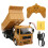 Durable RC Dump Truck 1:24 Scale with Remote Control and LED Lights 4