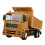 Durable RC Dump Truck 1:24 Scale with Remote Control and LED Lights 9