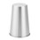 500ml Edelstahlbecher silbern 6cm Boden 5