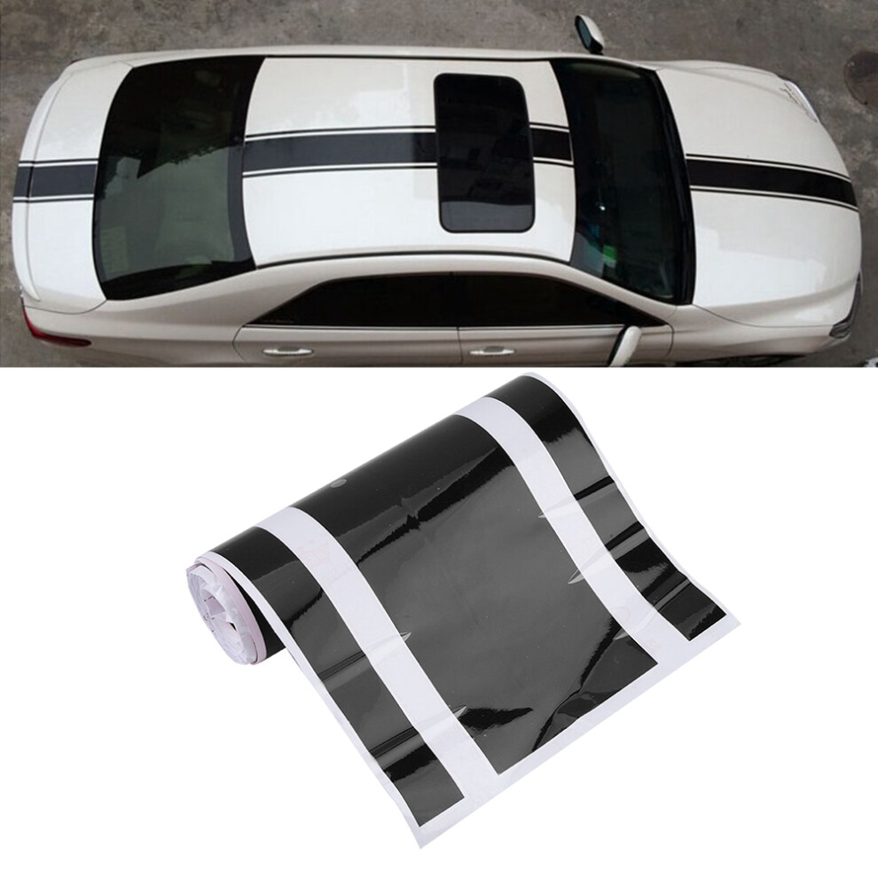 Self-Adhesive Car Hood Scratch Cover Decal Tape|, Easy Fit Black 7601363243771
