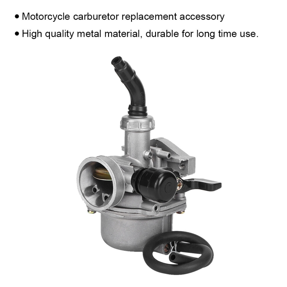 Motorcycle Carburetor For 50Cc-125Cc Atv Dirt Bike 19Mm Silver 4331363245194