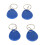High-Quality 100 Pcs Blue RFID Keychains for Secure Access Control 12