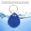 High-Quality 100 Pcs Blue RFID Keychains for Secure Access Control 9