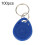 High-Quality 100 Pcs Blue RFID Keychains for Secure Access Control 2