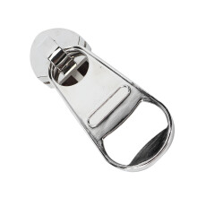 Deschizător de sticle de bere cu design magnetic, fermoar, în formă de aliaj de zinc, duritate, rezistent la uzură, pentru bucătărie, grătar,