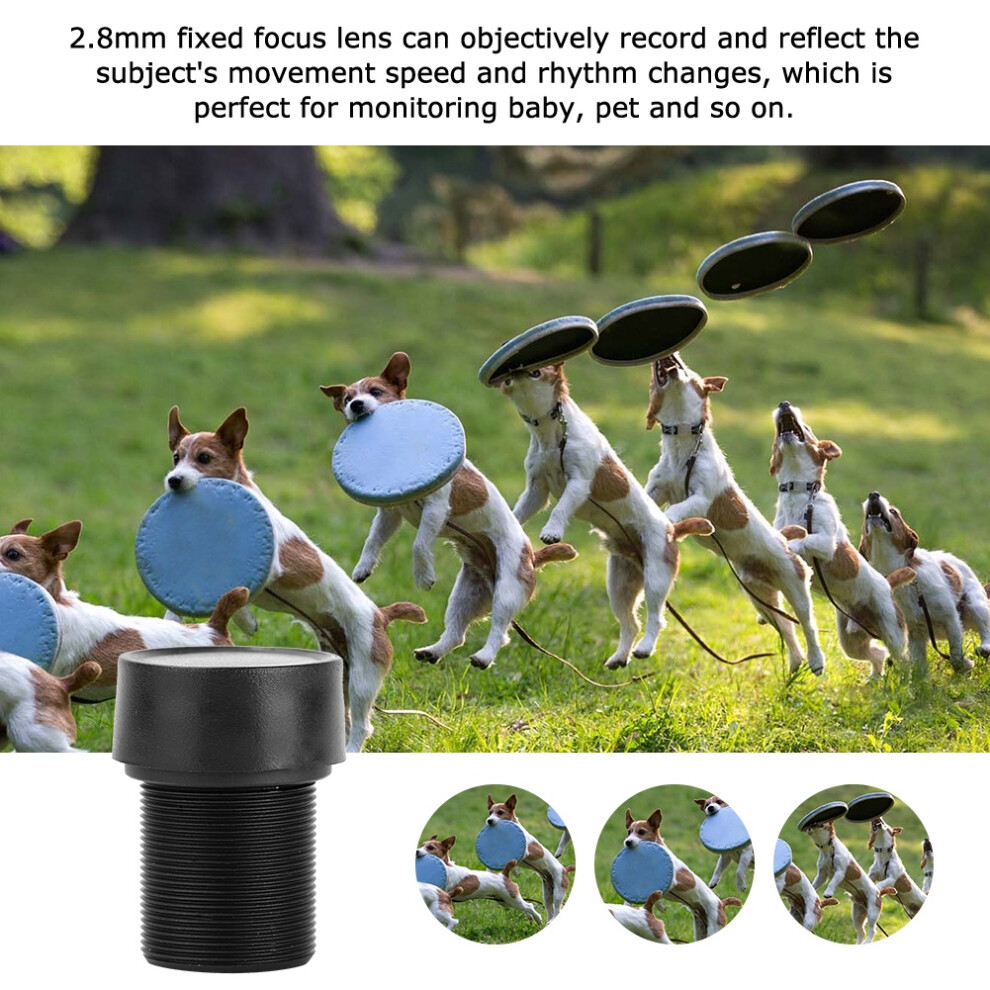 Security System Cctv Lens 2.8Mm 3Mp Hd 115 Wide Angle For Camera Upgrade 8711363247378