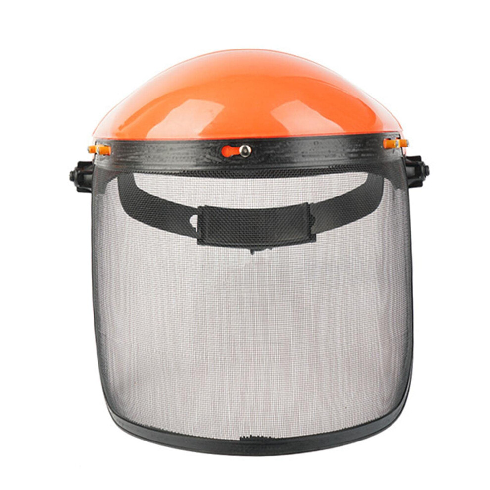 Chainsaw Safety Helmet For Forestry And Logging, Brushcutter Compatible, Electric Cutting, Orange Caps 9105992282203