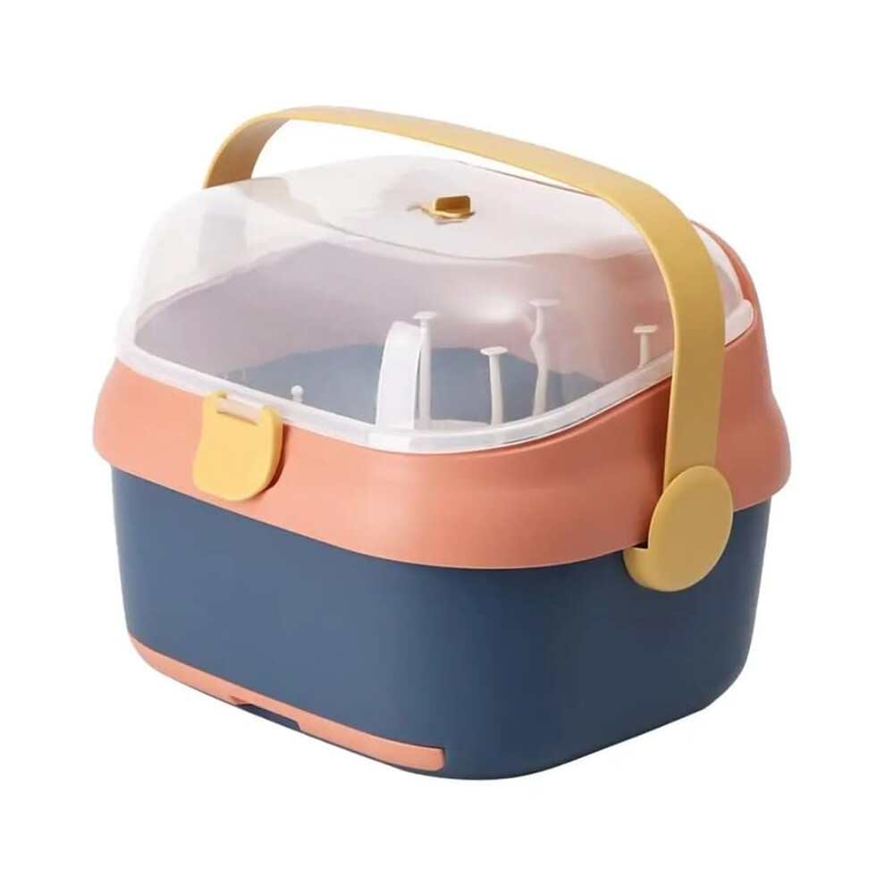Bottle Drying Rack Holder Model A For Pacifiers And Baby Bottles Portable Dust Proof