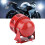 Loud Red Motorcycle Air Horn – Durable, Compact, Sound Modification 6