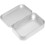Rectangular Storage Container Small Metal Tin With Lid Tinplate Slide Cover Jewelry Organizer Silver 5